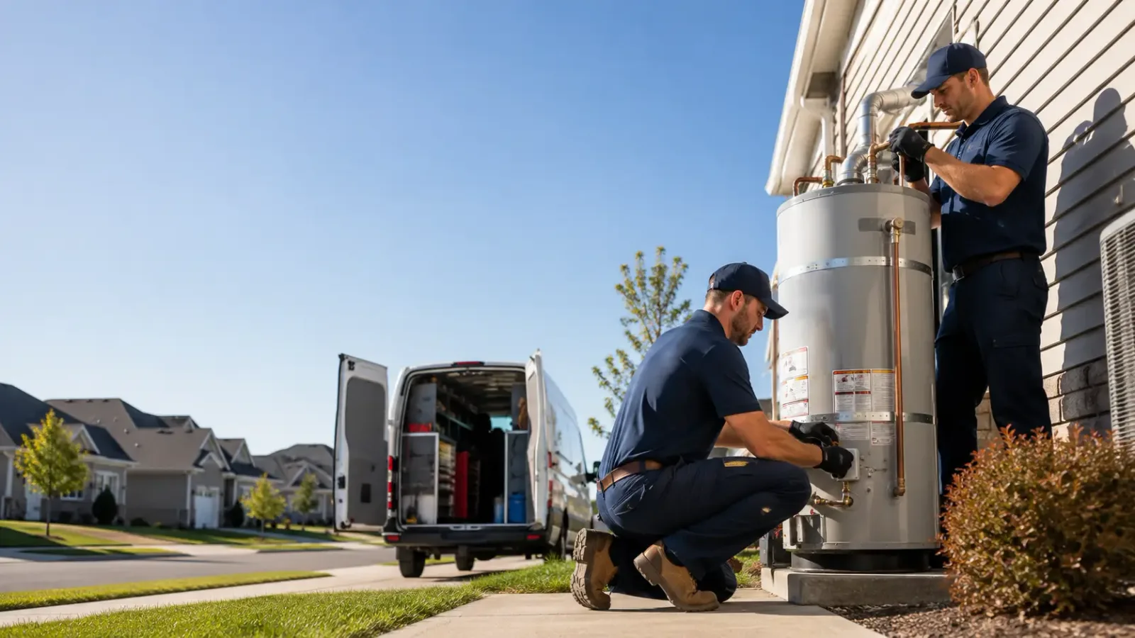 Water Heater Installation in Bay City, WI